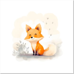 Сute fox Posters and Art